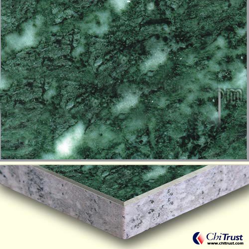 Verde Alpi-Ceramic Tile Laminated Panel